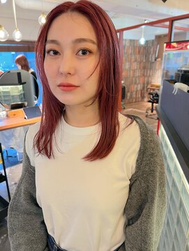 ムク(MUKU) スモーキーなピンク