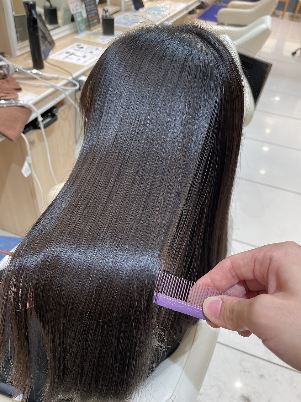 メテオ ストレート 縮毛矯正剤 最強の縮毛矯正剤、ネオメテオストレート！（つくば美容室
