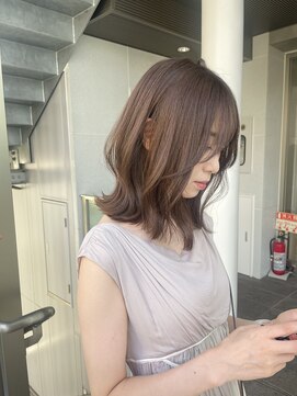 ウェイズトウキョウ 新宿店(Ways TOKYO) 【あかね】シークレットハイライトで作るラベンダーベージュ