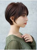 前髪ありショート20代30代40代【AIN.表参道】川原大地