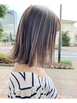 ノイ(NEU) 【NEU×石田】ハイライト×フォギーベージュカラー