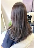ルーズカール×ロングヘア