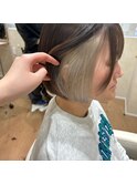 ◎ホワイトシルバーイヤリングカラー◎【堺・深井】