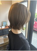 切りっぱなしボブ