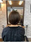 丸みショートボブ