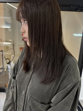 ナンバー 竪町(number+) 10代20代30代大人かわいい韓国風プリカール艶感ブラウン