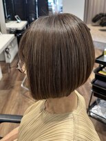 アントワープトーキョー(antwerp TOKYO)&nbsp;40代50代大人ボブ酸性ストレート白髪ぼかしハイライト縮毛矯正