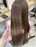 【mizuki指名限定！髪質改善】カット＋艶カラー＋カシミアTR 15400円