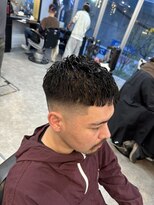 フランクスバーバーリザーブ 人形町店(FRANK’S BARBER RESERVE)&nbsp;メンズアイロンパーマ　M