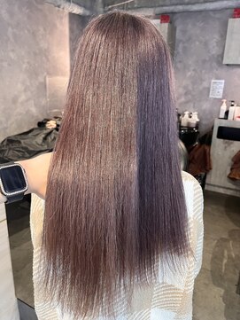 エルバイラビス 大宮(elu by lovis) 《Ami》ラベンダーグレージュ/Wブリーチ/ハイトーン/大宮/埼玉