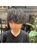 【men's menu】cut +ツイスパor波巻きパーマ　