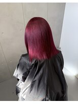 レオクマ(REOKUMA)&nbsp;赤/ワインレッド/個性派/イメチェン