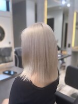 ラピス 福岡天神店(Lapis)&nbsp;ホワイトブロンド/ブリーチ/ハイトーン/髪質改善