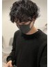 【特殊パーマ】名古屋メンズカット＋ツイストスパイラルパーマ/14000