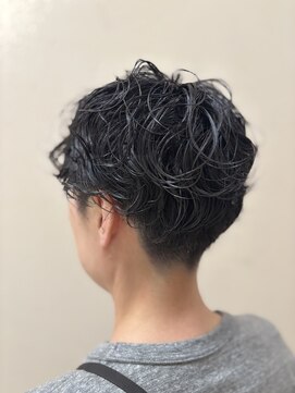 シャンプーボーイ ベリーショートパーマ