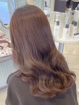 フォルテ 掛川店 透明感たっぷりラベンダーブラウン