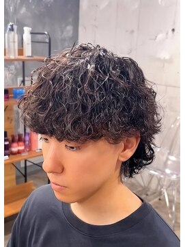 ブラック 横浜(BLUCK) 【小林千夏指名限定】 シャドウパーマ