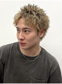 スパイキーショート/フェザーショート/ブルーブラック