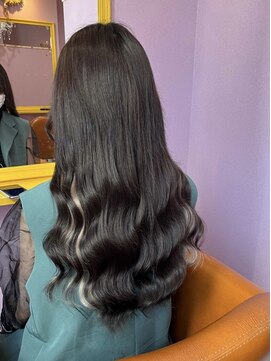 どぅ～す 梅田店 【どぅ～す】シール 編込みエクステ カラー ブリーチWカラー