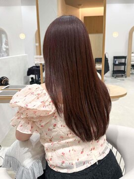 ノエシキカ(noe sikika) ミディアムヘア/暗めカラー/グランマッシュ/栄l75