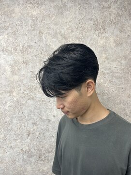 ティーズ バーバー T's BARBER シースルー×フェザー