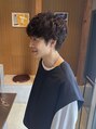ヒントステーション フォーメンズ(HINTSTATION for Men's) men's perm.スタイリング剤次第で雰囲気がガラリと変わります!
