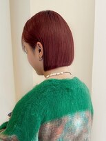 ローネス(LONESS)&nbsp;耳掛けボブ　ヘイリーボブ　ミニボブ　切りっぱなしボブ