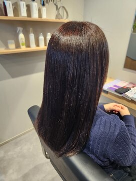 艶髪カラー
