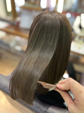 髪質改善カラー/イノアカラー/オイルカラー/40代ヘア/白髪染め