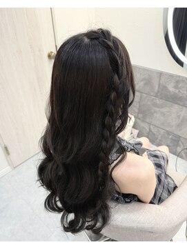 編みたらし/心斎橋ヘアセット