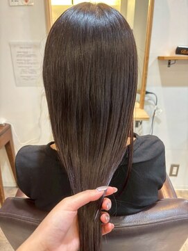 ロング/ハイトーン/ベージュ/ブラウンベージュ/セミロング