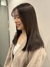 【本格的に髪質を変えたい方へ】カット＋カラー＋髪質改善TR　指名不可