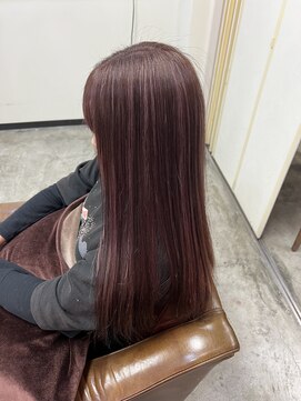 タヒエ 松屋町(tahie) #アンブレラカラー#ピンクベージュ