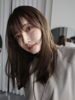 ヌヌ 渋谷 原宿 明治神宮前(nunu) レイヤーカットウルフカットボブグレージュオリーブべージュ