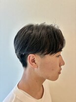 ニコラ(NICOLA)&nbsp;センターパート×ニュアンスパーマ