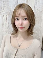 モナコ 広尾 恵比寿(monaco) 【monaco】顔周り/外ハネくびれミディ/恵比寿/広尾