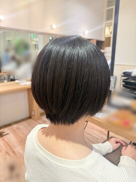 フレイムス ヘアアンドリラックス 戸田店(Frames hair&relax) 丸みショートボブ