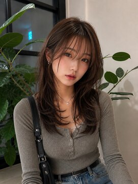 ルーズ(LOOSE) 韓国風ロングレイヤー