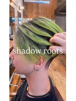スロワ バイ トリプルエフ(slowa by TRIPLE-ef)&nbsp;shadow roots × vivid yellow