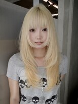 クペウヘイヴン(cope'u HAVEN) 原宿/ウルフカット レイヤー デザインカラー ルーツカラー