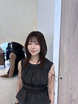 ビューバイネオリーブ 用賀店(Beau'r by neolive) ミルクティーブロンドデジタルパーマワンホンレイヤー［用賀］
