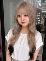 レゼ 町田(ReZE)&nbsp;垢抜けミルクティー×裾カラーデザイン【町田駅/ハイトーン】