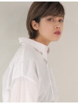 ノエル 池袋店(noel)&nbsp;マニッシュショートxモノトーンベージュ