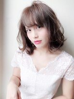 アグ ヘアー ミーア 高円寺店(Agu hair mire)&nbsp;【高円寺】肩上ミディ♪揺れる髪の毛が可愛さ120％