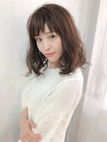 エトネ ヘアーサロン 仙台駅前(eTONe hair salon)&nbsp;《eTONe》伸ばしかけゆるふわボブ