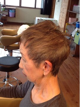 ブブグラスヘアー ベビーバングショートヘアー