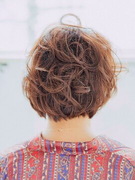 プロデュース 相模原店(Produce) くせ毛風★斜めバング★無造作カール