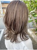 LA PENSEE BRUN /ハイライトカラー/レイヤーカット/