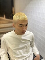 メリケンバーバーショップ フクオカ(MERICAN BARBERSHOP FUK)&nbsp;ダブルカラー　フェードカット