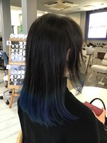 アトリエパルファム&nbsp;オシャレすそカラー『インディゴ・ブルー』